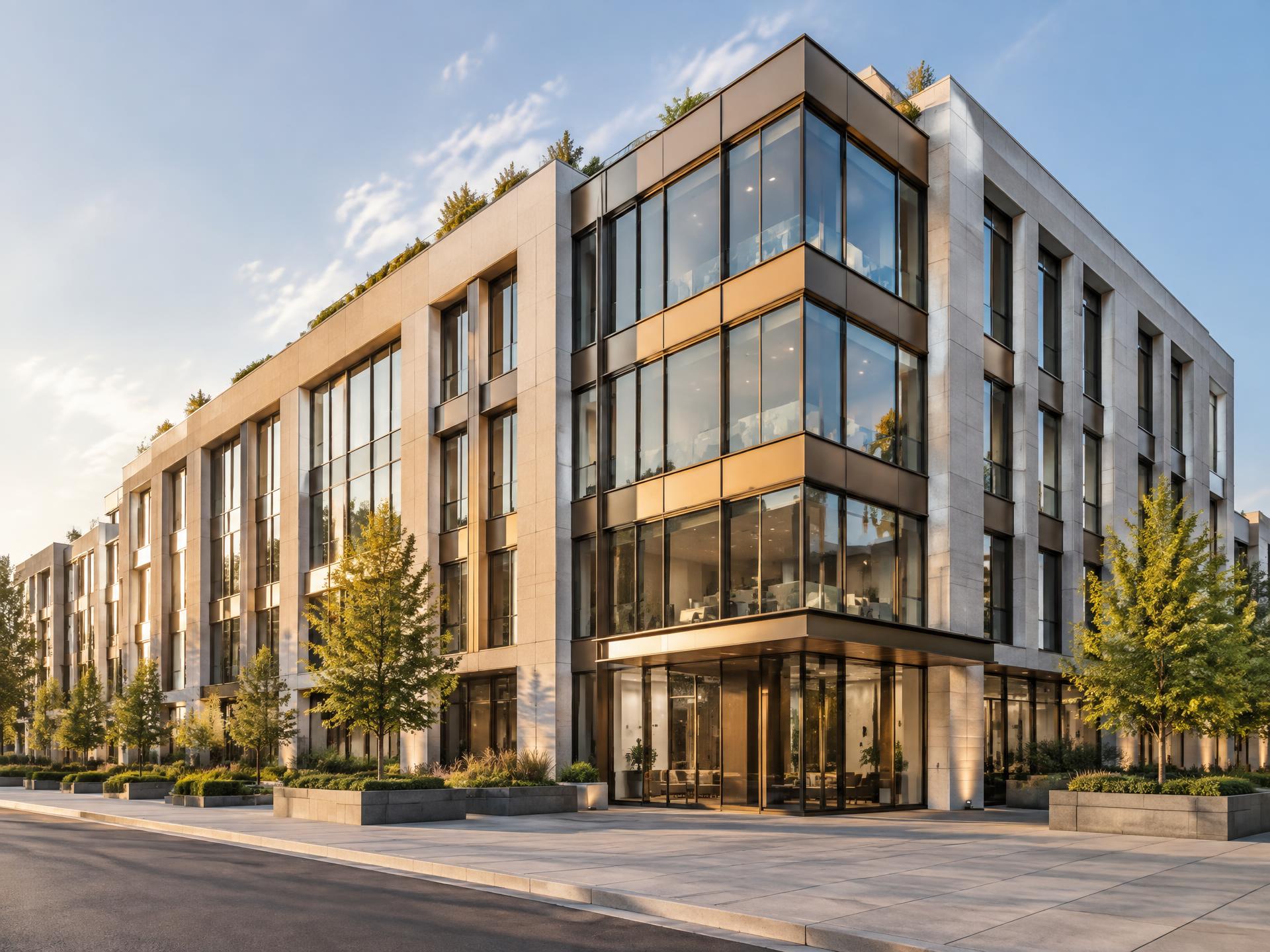 Institutional-quality contemporary commercial property
